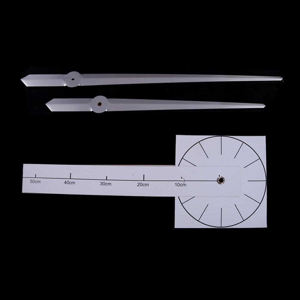 DIY 3D Frameless Number Wall Clock Mirror Sticker Home Office Room Decor