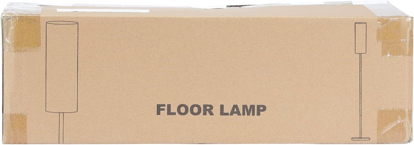 Floor Lamp for Living Room Modern, Floor Lamps for Bedrooms, Modern Standing Lamp with Lampshade, 64'' Standard Tall Lamps for Living Room, Reading Light Floor Lamp(Bulb Included)