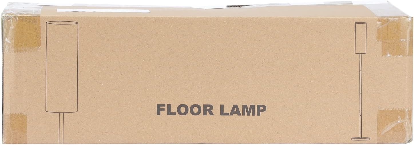 Floor Lamp for Living Room Modern, Floor Lamps for Bedrooms, Modern Standing Lamp with Lampshade, 64'' Standard Tall Lamps for Living Room, Reading Light Floor Lamp(Bulb Included)