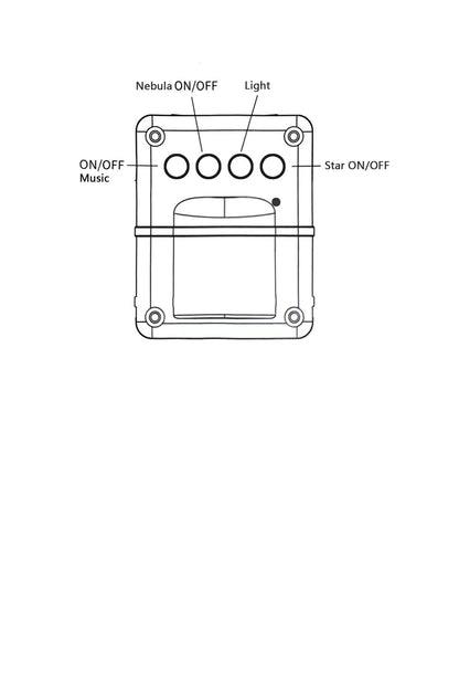 Astronaut LED Star Projector Night Light Galaxy Projectors Bluetooth Speaker for Bedroom Room Decor Kids Gift Starry Sky Lamp
