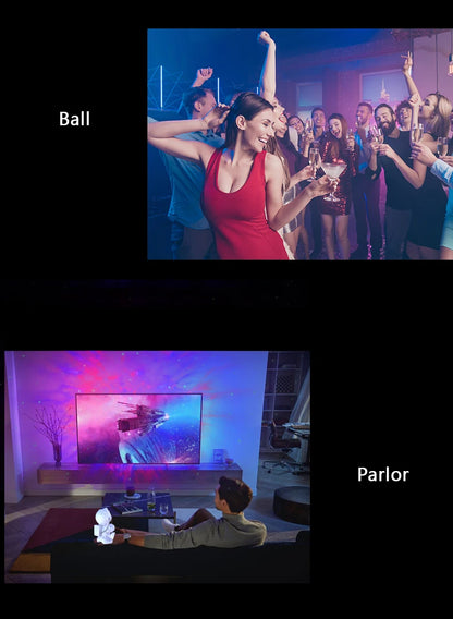 Astronaut LED Star Projector Night Light Galaxy Projectors Bluetooth Speaker for Bedroom Room Decor Kids Gift Starry Sky Lamp